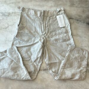 NWT Athleta voyager linen pant